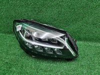 Битая Фара правая Mercedes C w205 (2018-2023) LED