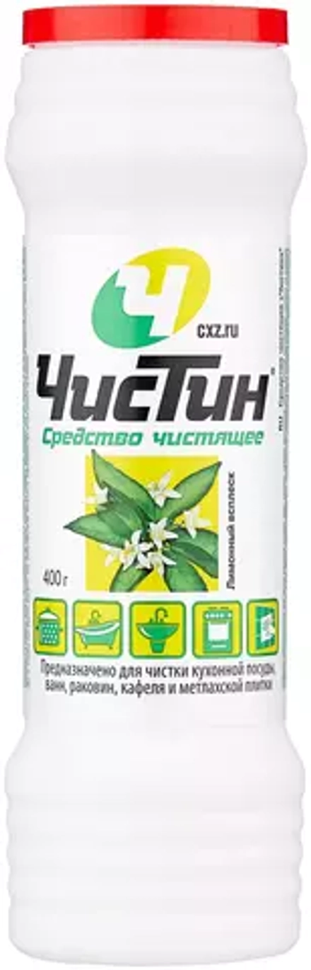 ЧИСТИН порошок лимонный всплеск, 0.4 кг