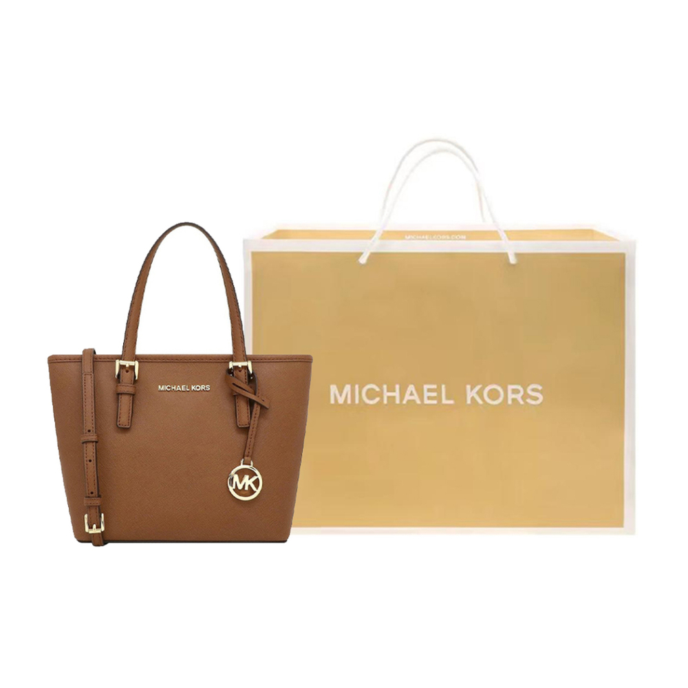 Сумка MICHAEL KORS MK Jet Set Logo Tote, 35T9GTVT0L-LUGGAGE