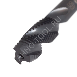 Метчик м/р М14х2,0 Р6М5/М2 ГОСТ 17933-72 BLACK OXIDE, с винтовой канавкой, ТОЧИНТЕХ