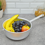 Дуршлаг 22см 2л алюминиевый