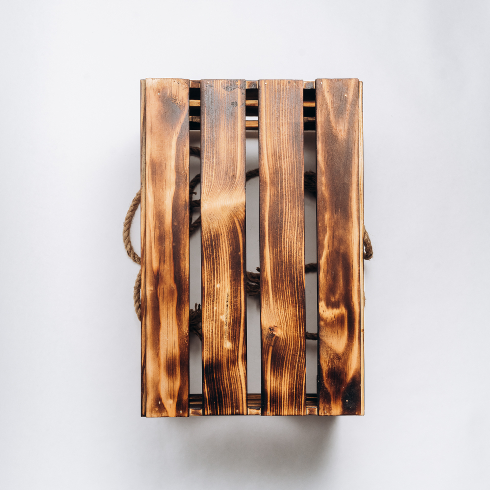 Деревянный подарочный декоративный короб, ящик для хранения из древесины Сибирского Кедра. PK26