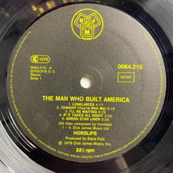Винтажная виниловая пластинка LP Horslips The Man Who Built America (Germany 1979)