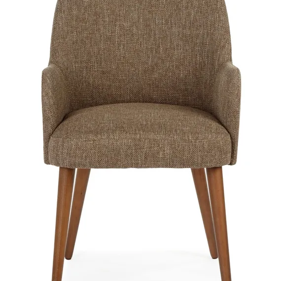 Стул Onsen, коричневый, коричневые ножки