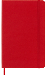Блокнот Moleskine Classic (QP060R) Large 130х210мм 240стр. линейка твердая обложка красный