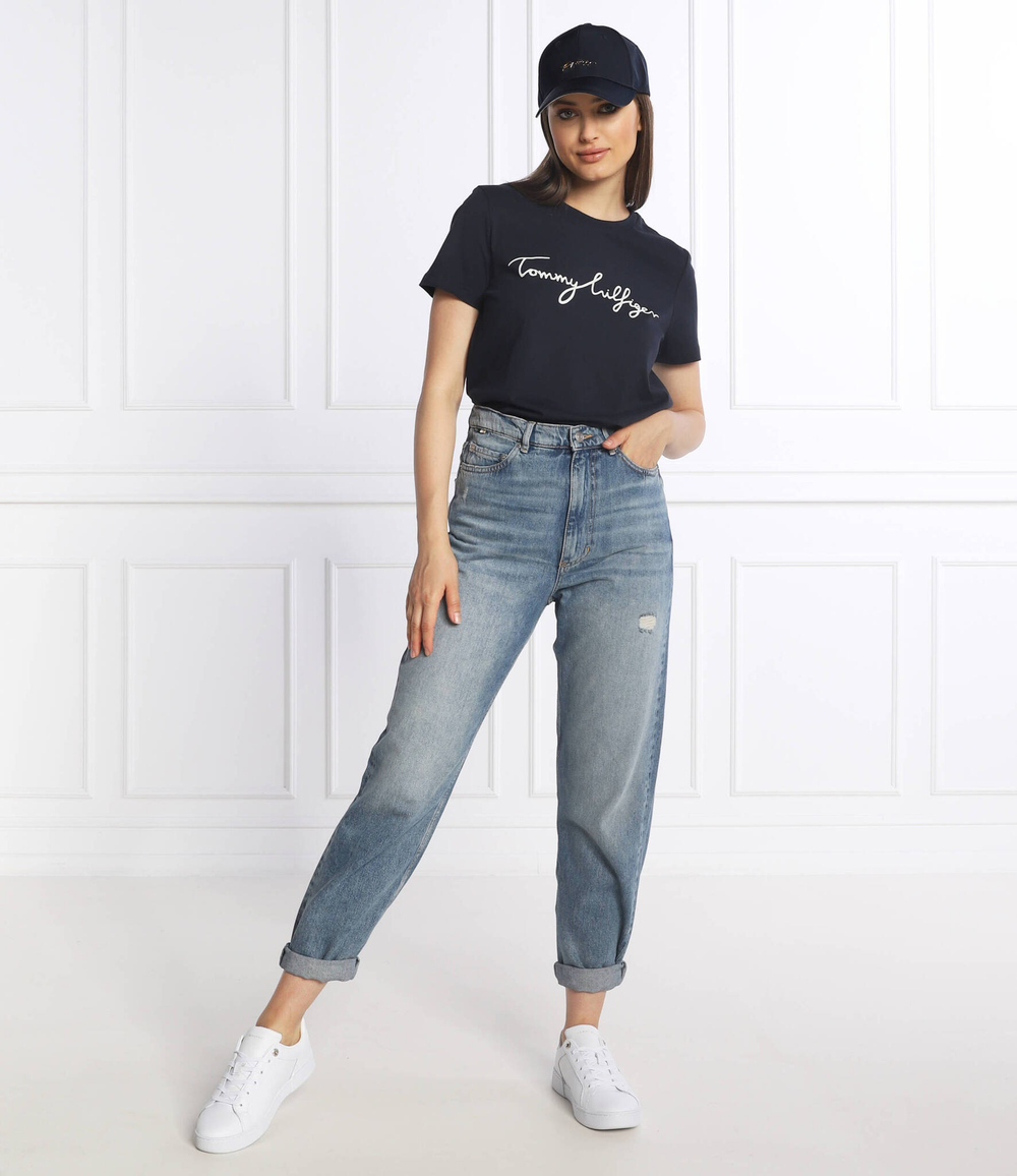 футболка Tommy Hilfiger - темно-синий(WW0WW24967)