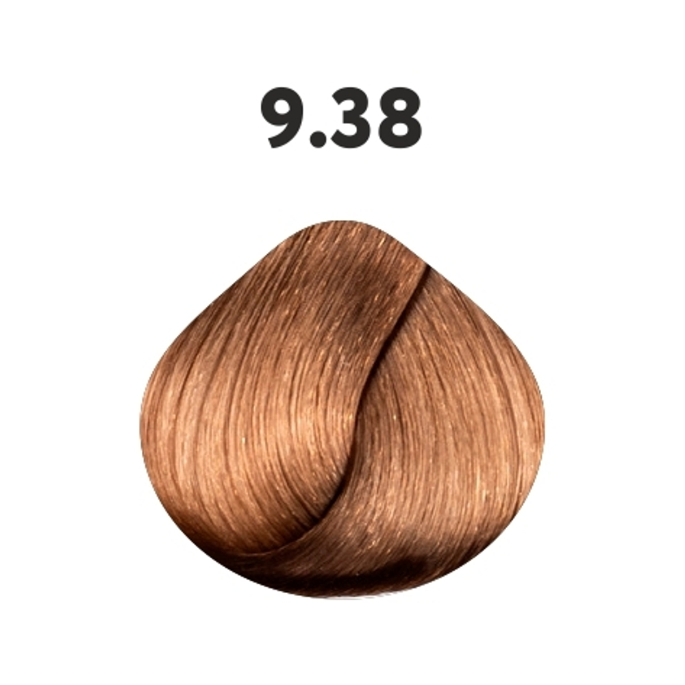 9.38 крем-краска KAARAL AAA Color Collection очень светлый бежевый блондин - 100 мл.