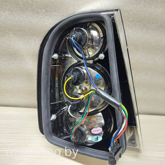 Задние фонари chrome для Skoda Fabia I