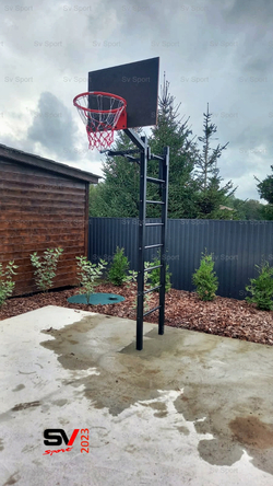 Монтаж уличной шведской стенки Sv Sport (2 вертикальных столба)