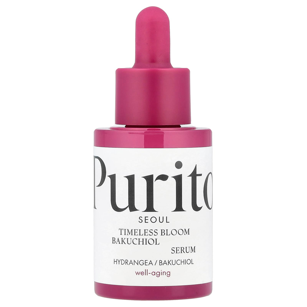 Purito, Timeless Bloom Bakuchiol Serum, 30 мл (1,01 жидк. Унции)