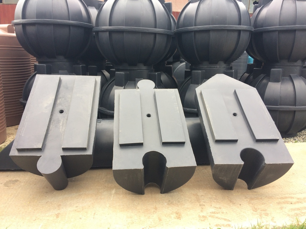 Носовой понтон ЕЗПИ бесшовный сборный модуль(1400x750x550см;30кг;) - арт.559633