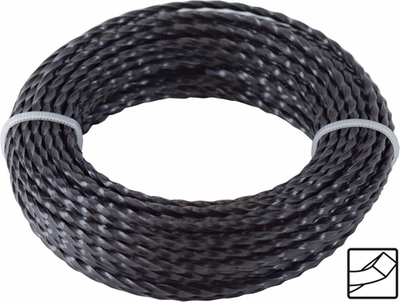 Леска для триммера ВИТОЙ КВАДРАТ 3,0мм х 10м Gold