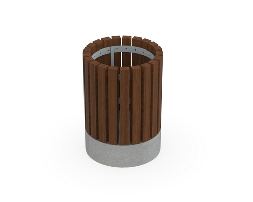 Урна Гранд на бетонном основании 151.01