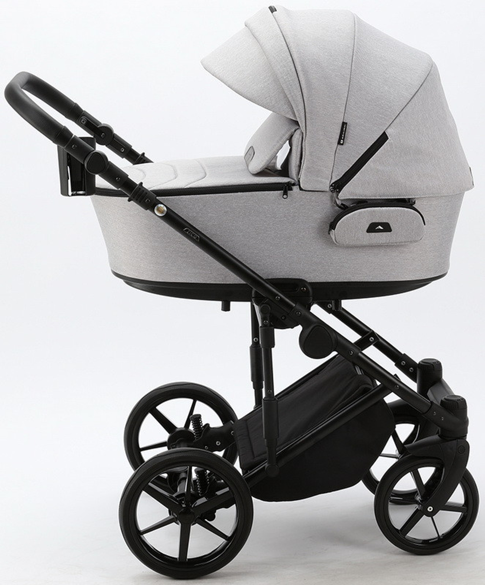 Детская коляска Adamex Zico 3 в 1 Z-TK01 СВ. СЕР.ТК