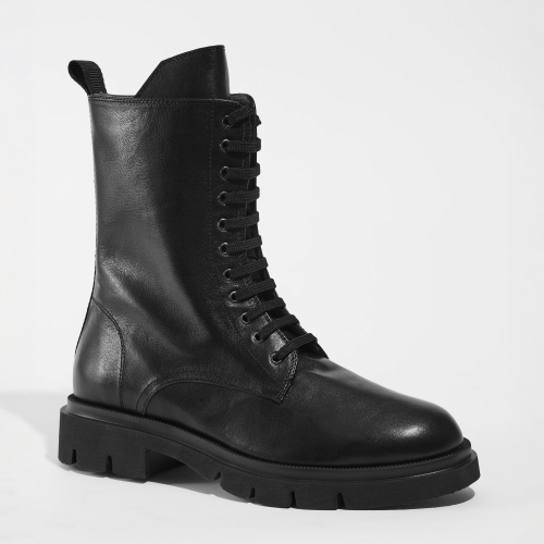 Кожаные ботинки Donna Soft 2448 черные