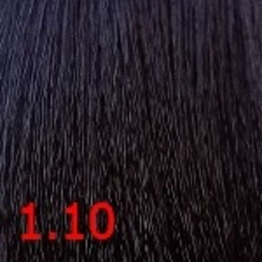 Перманентный краситель для волос №1.10 сине-чёрный KAARAL BACO Color Collection, 100 мл