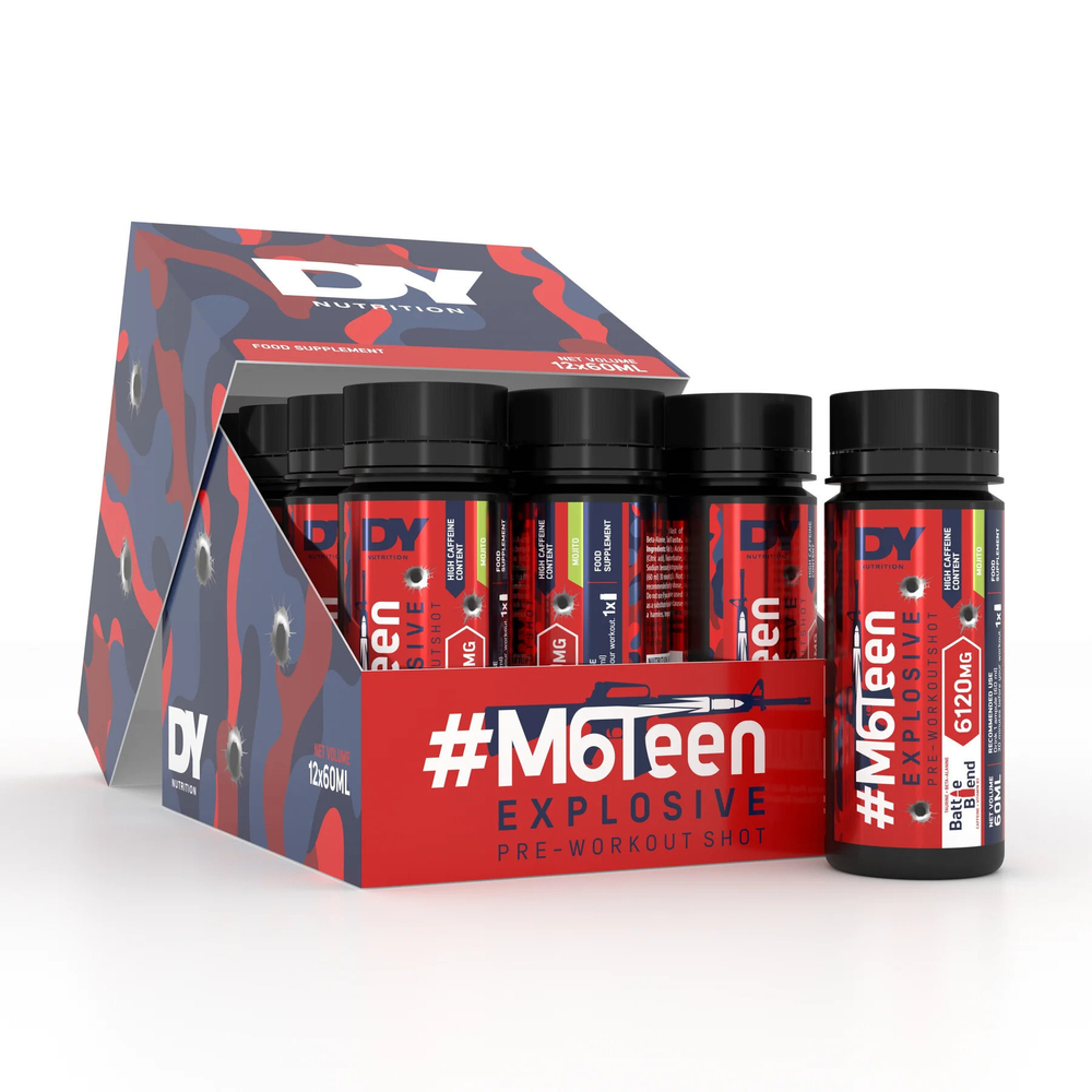 Dorian Yates Nutrition M6TEEN PRE WORKOUT SHOT