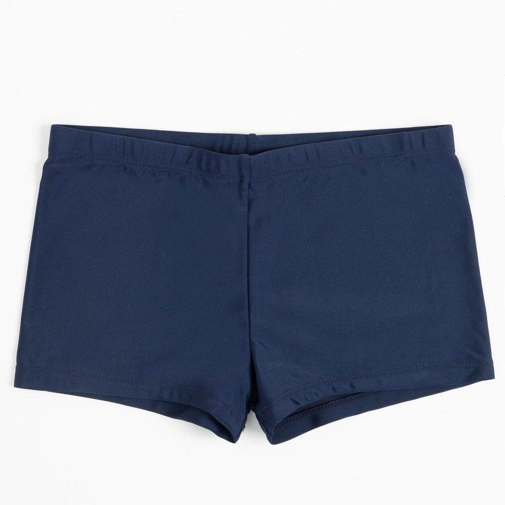 Купальные трусы для мальчика однотонные цв.тёмно-син, рост 98-104 (4) (MINAKU), 1 шт.