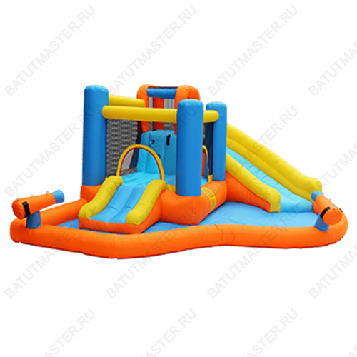 Батут для дачи, распродажа "Подводный мир" 4,2*3,6*1,85 м