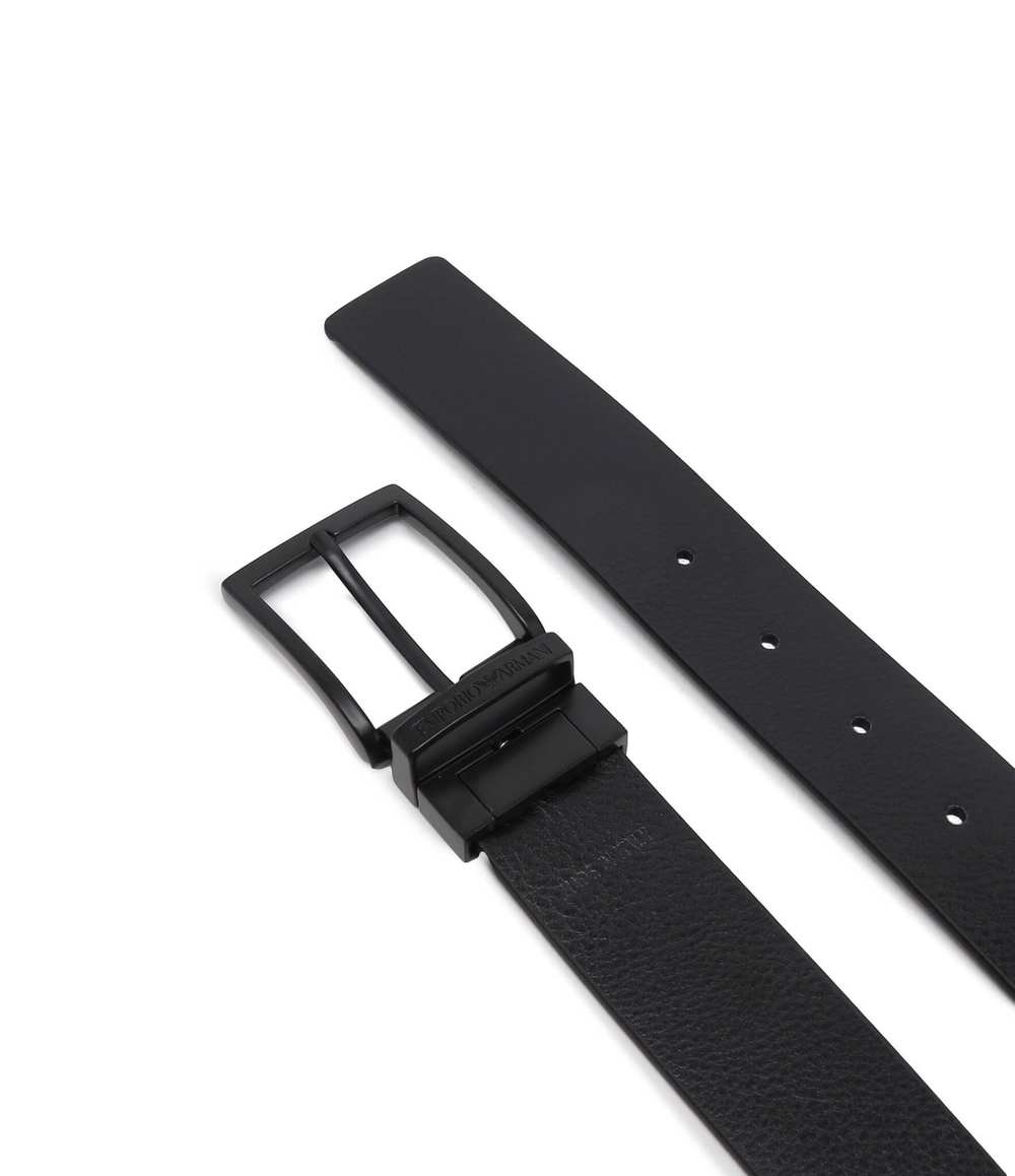 Кожаный ремень Emporio Armani - черный(Y4S195 Y739K)