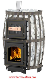 Печь ВЕЗУВИЙ Легенда Русский пар Ковка 18 (270) б/в