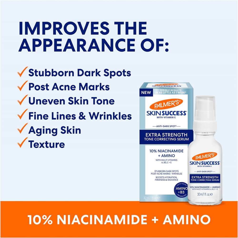 Palmer's, Skin Success®, сыворотка для коррекции тона кожи с витамином Е, 30 мл (1 жидк. унция)