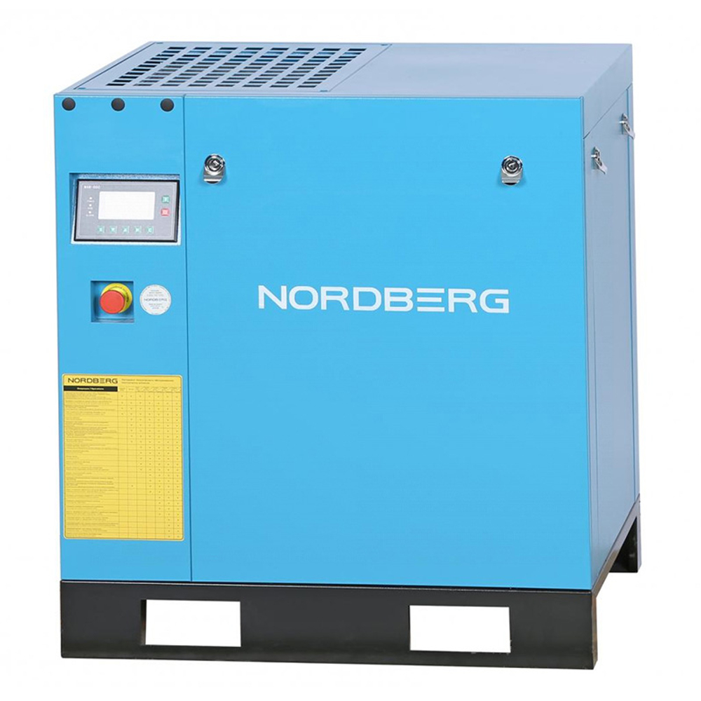 NORDBERG (NCC10) Компрессор винтовой, 7,5 кВт, 10 бар, 900 л/мин, без ресивера