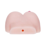 Тугой анус и вагина с вибрацией (Цвет: телесный)