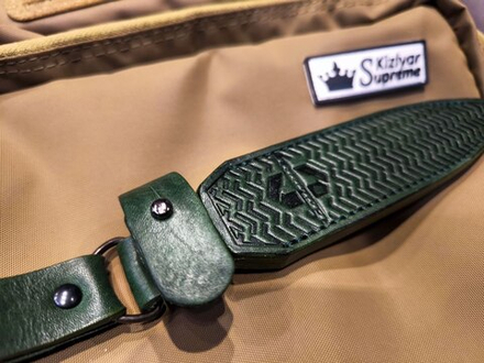 Кожаные ножны Combat олива