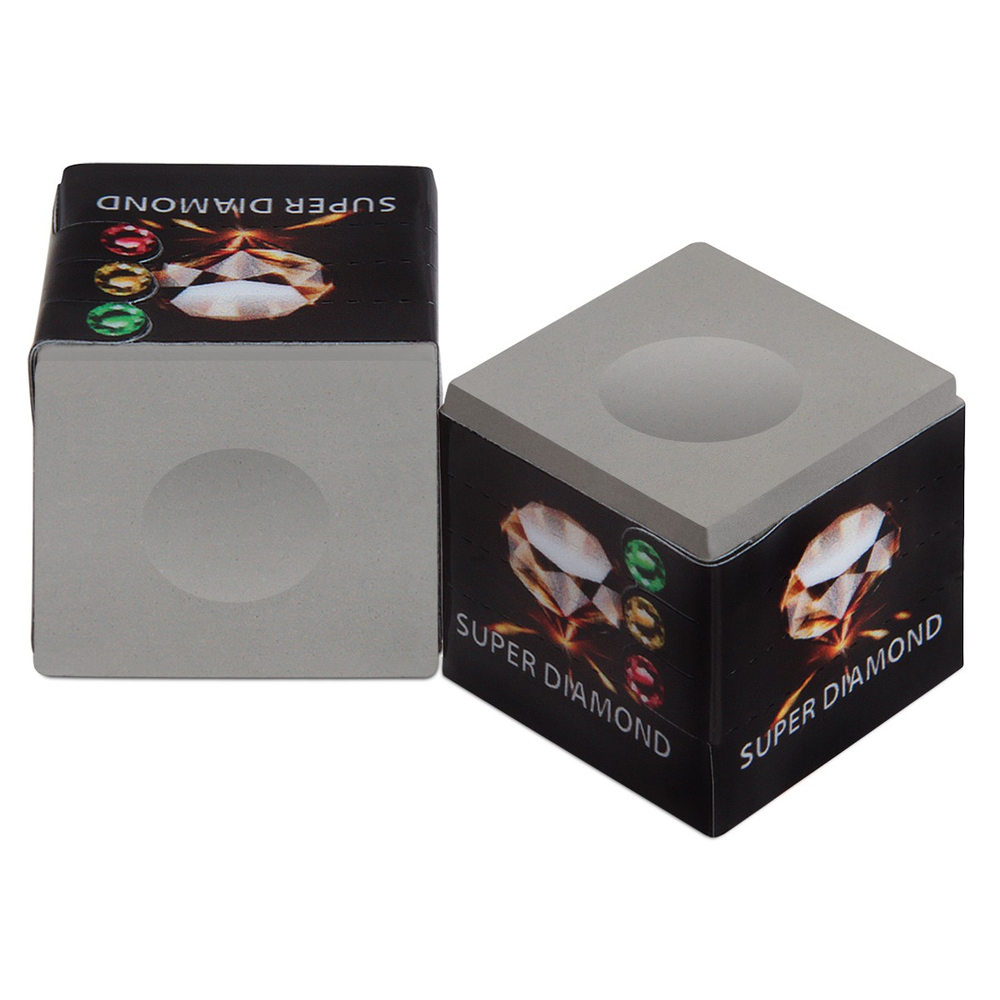 Мел бильярдный "Super Diamond" Grey 1шт.