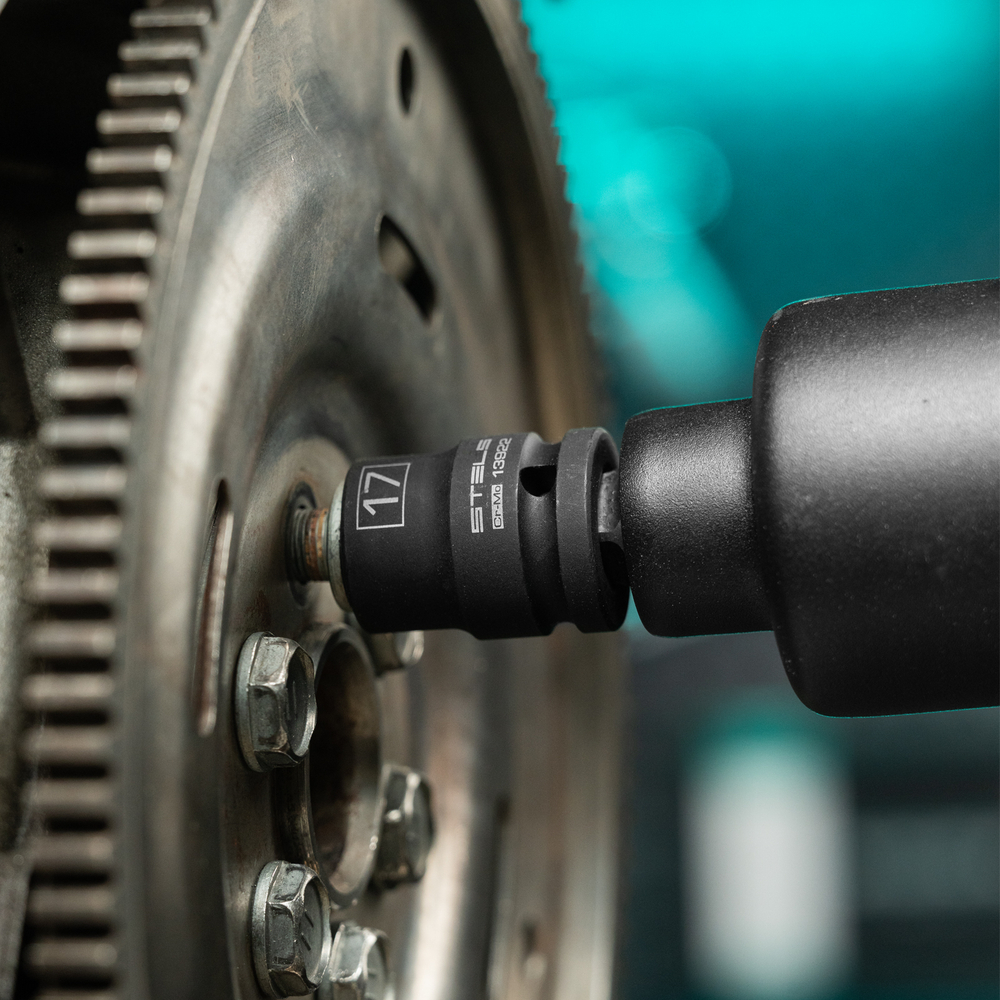 Набор шестигранных ударных торцевых головок, 1/2, 10-24 мм, 10 шт, Stels