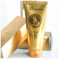 Elizavecca Пенка для умывания с муцином улитки и золотом - 24K Gold snail cleansing foam, 180мл