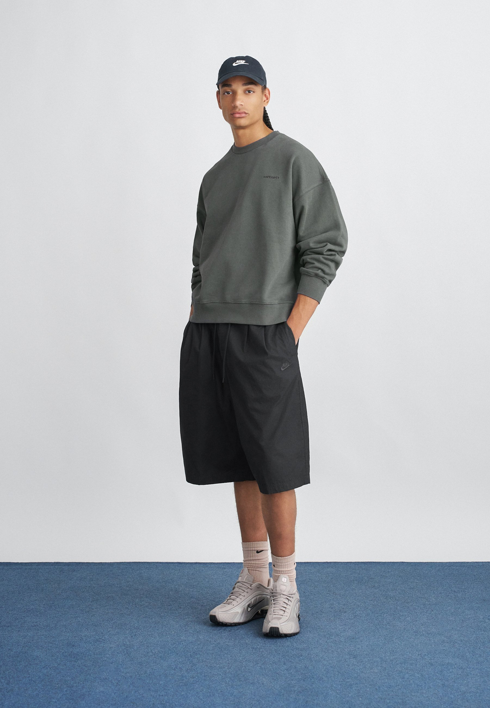 Carhartt WIP BENTON - Толстовка - Серый