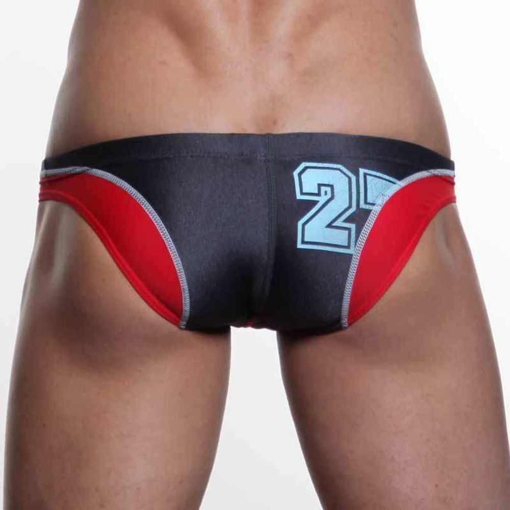 Мужские плавки брифы серые Seobean Seaside Gray Brief