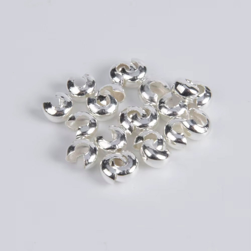 Укрывные бусины для маскировки кримпа 3/4/5 мм, Латунь