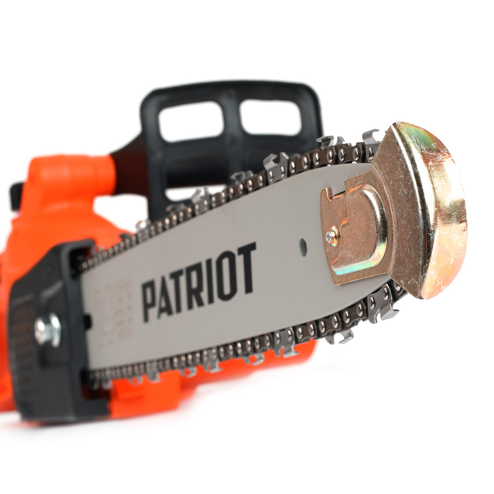 Пила цепная электрическая PATRIOT ESP 1614 1,5 кВт, шина 14"/ 35 см , поперечный двигатель, без инерц. тормоза цепи, защита от обратного удара