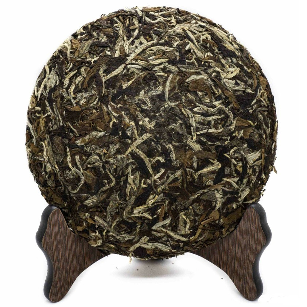 0994к Чай прессованный белый "ЛиДа, Лао Бай Ча" (357гр)