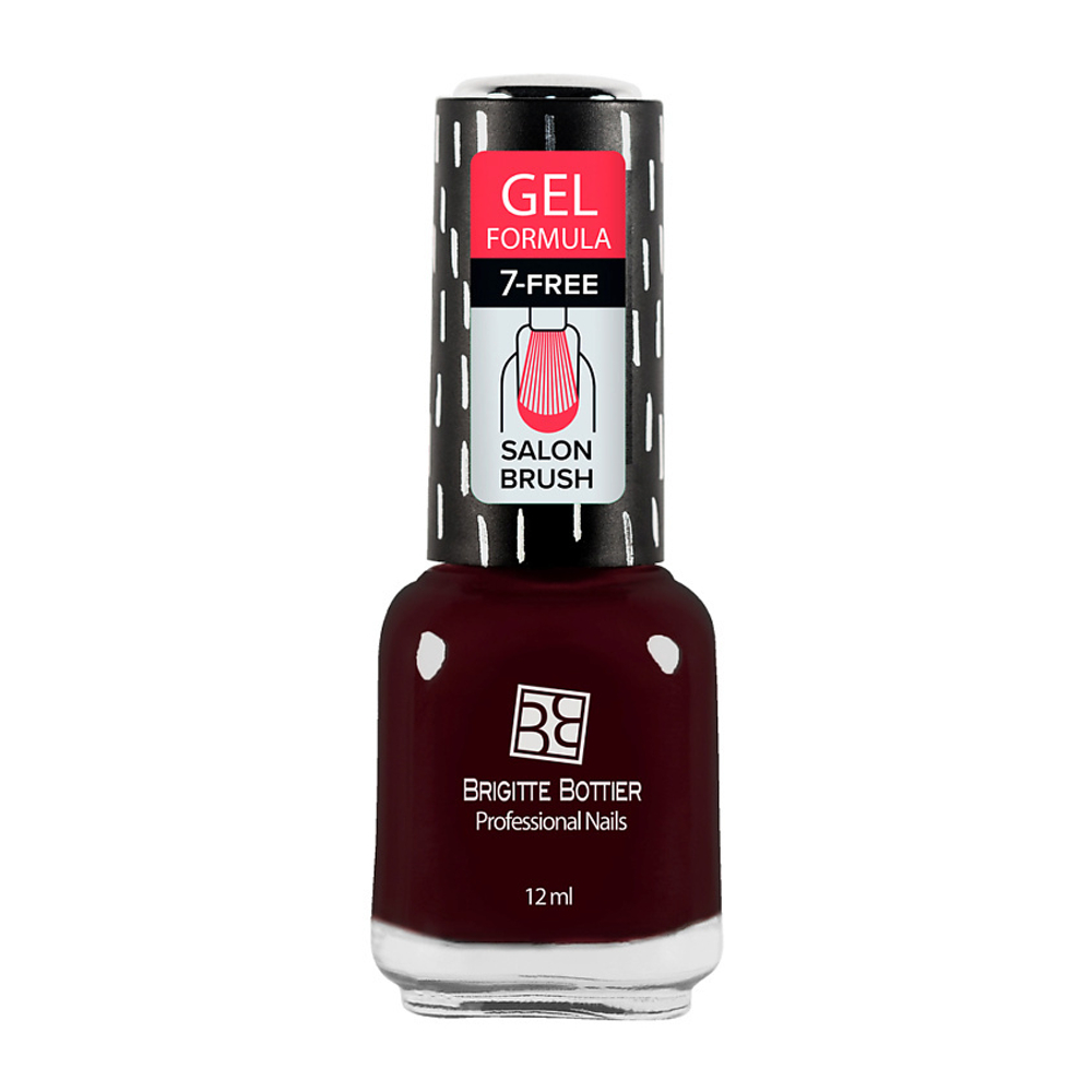 BRIGITTE BOTTIER Лак для ногтей GEL FORMULA тон 01 прозрачный, 079