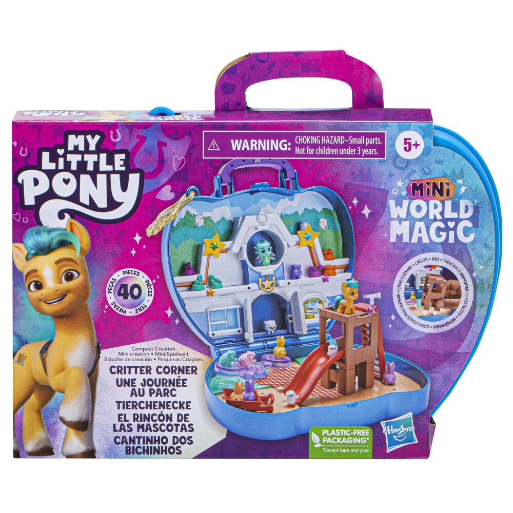 My Little Pony - Портативная магия миниатюрного мира Набор Животный уголок + фигурка Хитч Трейлблейзер F6440 / артикул   F3876 F6440  / GTIN 5010994204969