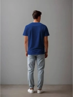 Футболка однотонная базовая хлопок унисекс Баракаттекс