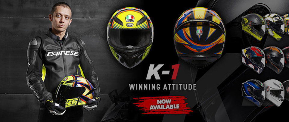 СКИДКА 40% на линейку AGV K1