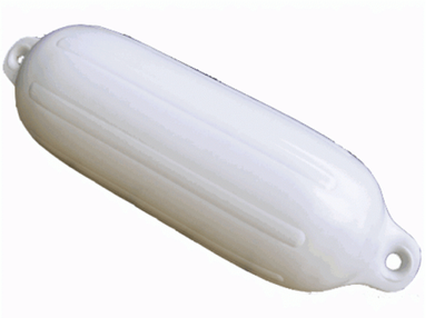 Кранец ребристый из виниловой пластмассы Polyform G4 G-4/02 170 x 585 мм, белый