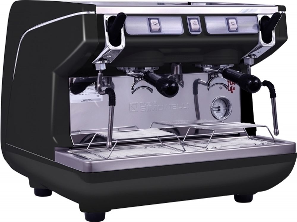 Кофемашина SIMONELLI APPIA LIFE COMPACT 2 GR S, высокие группы