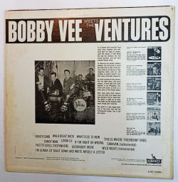 Винтажная виниловая пластинка Bobby Vee Meets The Ventures Bobby Vee Meets The Ventures (USA 1963)