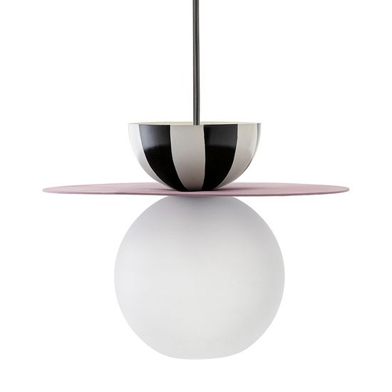 Светильник подвесной anniken, D36х28 см, лиловый