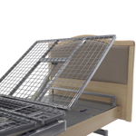 Кровать электрическая MED-MOS DB-2B с поворотным креслом в правую сторону (светлое дерево)