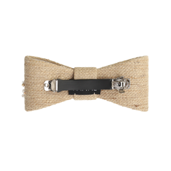 Бант-бабочка S с прозрачными ромашками