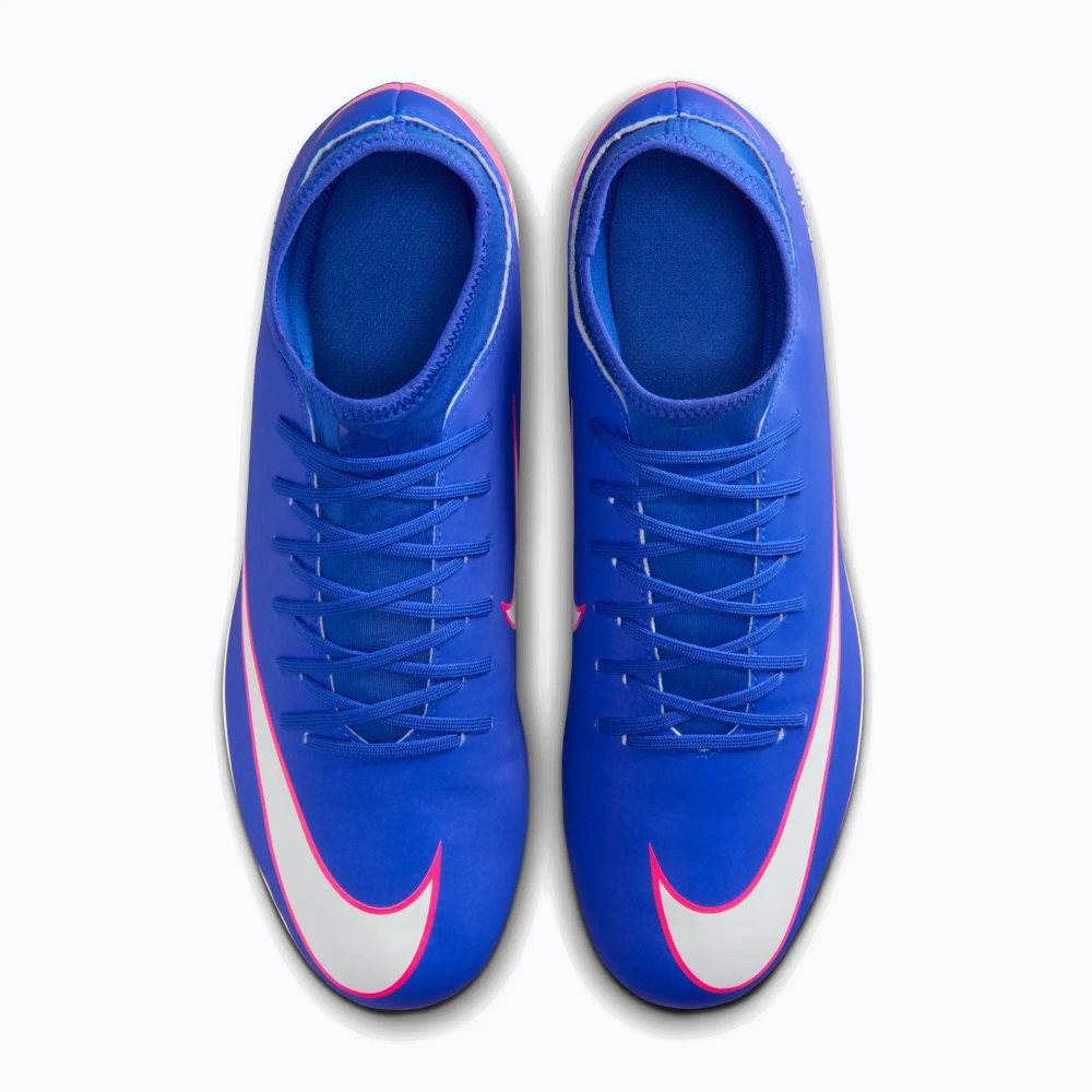 Футбольные бутсы Nike Mercurial Superfly 10 Club FG/MG racer blue/white
