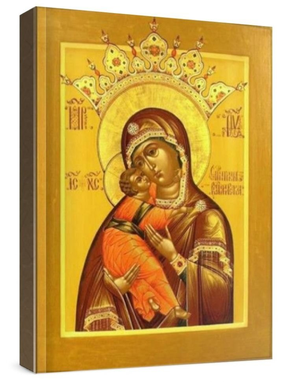 Владимирская икона БМ (рукописная на заказ)
