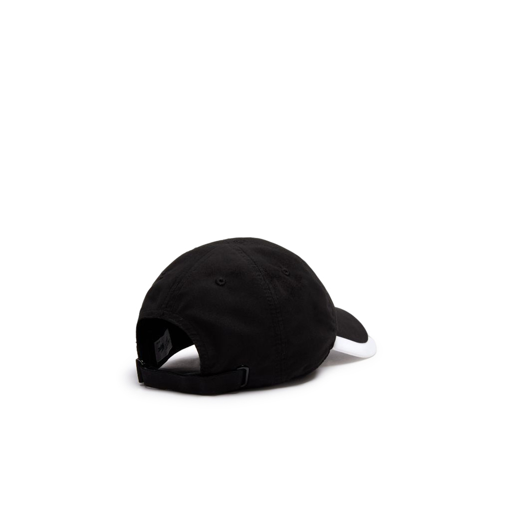 Теннисная кепка Lacoste Sport Contrast Border Lightweight Cap - черный